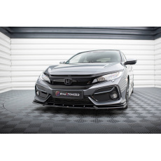 Maxton Design spoiler pod přední nárazník pro Honda Civic Mk10 Sport, černý lesklý plast ABS Maxton Design spoiler pod přední nárazník pro Honda Civic Mk10 Sport, černý lesklý plast ABS