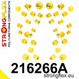216266A: Strongflex Kompletní sada silentbloků pro zavěšení varianta SPORT