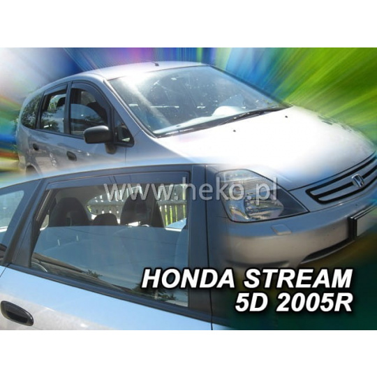 HEKO ofuky oken Honda Stream 5dv (2000-2007) přední + zadní