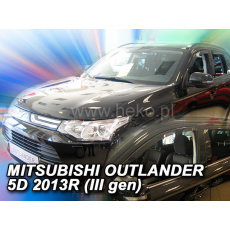 HEKO ofuky oken Mitsubishi Outlander III 5dv (2013-) přední + zadní