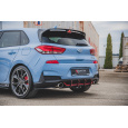 Maxton Design "Racing durability" zadní difuzor ver.1 pro Hyundai i30 N Mk3, plast ABS bez povrchové úpravy