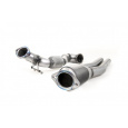 Milltek Sport downpipe a Hi-Flow sportovní katalyzátor pro Audi RS3 Sportback 400PS (8V MQB - Facelift) bez OPF/GPF 2017-2018