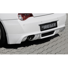 Rieger spoiler pod zadní nárazník pro BMW Z4 E85 kupé, roadster po faceliftu r.v. 01/06-03/09, plast ABS bez povrchové úpravy, pro vozy s dvojitou koncovkou 90mm vlevo Rieger spoiler pod zadní nárazník pro BMW Z4 E85 kupé, roadster po faceliftu r.v. 01/06-03/09, plast ABS bez povrchové úpravy, pro vozy s dvojitou koncovkou 90mm vlevo