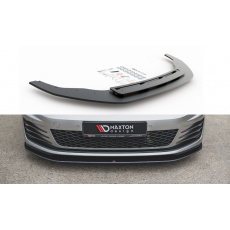 Maxton Design "Racing durability" spoiler pod přední nárazník pro Volkswagen Golf GTI Mk7, plast ABS bez povrchové úpravy Maxton Design "Racing durability" spoiler pod přední nárazník pro Volkswagen Golf GTI Mk7, plast ABS bez povrchové úpravy
