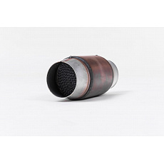 Milltek Sport univerzální Hi-Flow sportovní katalyzátor s hustotou 100CPSI k navaření, průměr vedení 76,2 mm