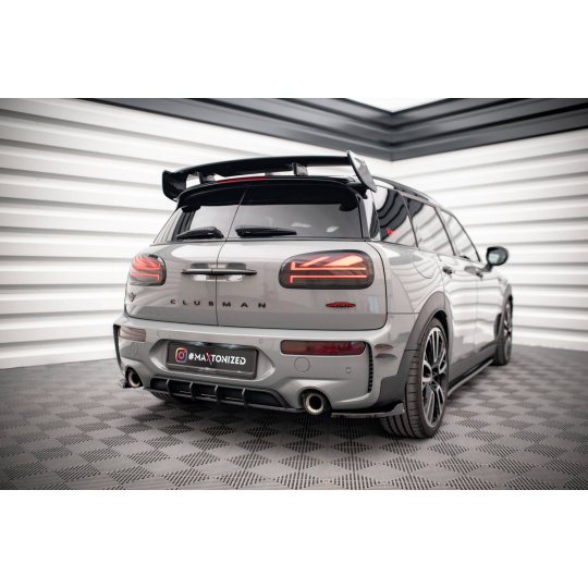 Maxton Design "Street Pro" difuzor zadního nárazníku pro Mini Clubman F54 John Cooper Works, plast ABS bez povrchové úpravy