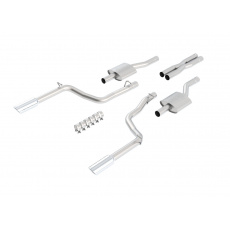 Borla Cat-Back výfukový systém "ATAK" pro Dodge Charger SRT-8 6,1l V8 s automatickou převodovkou, RWD, 4-dvéř., r.v. 2006-2010