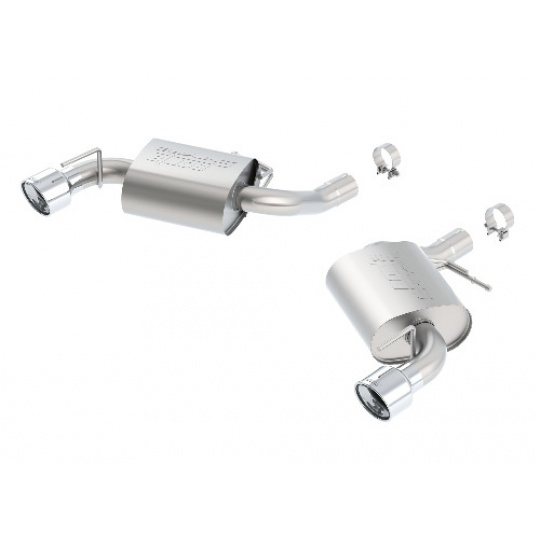 Borla koncový díl "S-Type" pro Chevrolet Camaro SS 6,2l V8 RWD 2-dvéř. bez NPP, r.v. od 16-20, typ koncovek: chromové