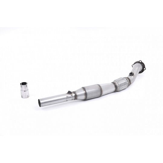 Milltek Sport downpipe a Hi-Flow sportovní katalyzátor pro Seat Leon 1.8T Sport a Cupra 180PS 2000-2005, pouze pro OE Cat Back systém Milltek Sport downpipe a Hi-Flow sportovní katalyzátor pro Seat Leon 1.8T Sport a Cupra 180PS 2000-2005, pouze pro OE Cat Back systém