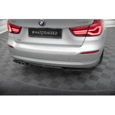Maxton Design středový spoiler pod zadní nárazník s žebrováním pro BMW řada 3 GT F34 Facelift, černý lesklý plast ABS Maxton Design středový spoiler pod zadní nárazník s žebrováním pro BMW řada 3 GT F34 Facelift, černý lesklý plast ABS