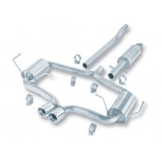 Borla Cat-Back výfukový systém "S-Type" pro Mini Cooper S 1,6l Supercharged 4-válec, FWD, 2-dvéř. Coupé/Convertible, r.v. od 04-06 Borla Cat-Back výfukový systém "S-Type" pro Mini Cooper S 1,6l Supercharged 4-válec, FWD, 2-dvéř. Coupé/Convertible, r.v. od 04-06