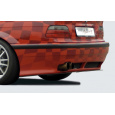 Rieger zadní nárazník pro BMW řada 3 E36 kabriolet, kupé, sedan, plast ABS bez povrchové úpravy