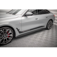 Maxton Design difuzory pod boční prahy pro BMW řada 4 G26 M-Pack, černý lesklý plast ABS Maxton Design difuzory pod boční prahy pro BMW řada 4 G26 M-Pack, černý lesklý plast ABS