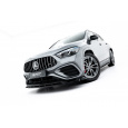Maxton Design spoiler pod přední nárazník pro Mercedes GLA H247 Facelift /AMG 35, černý lesklý plast ABS