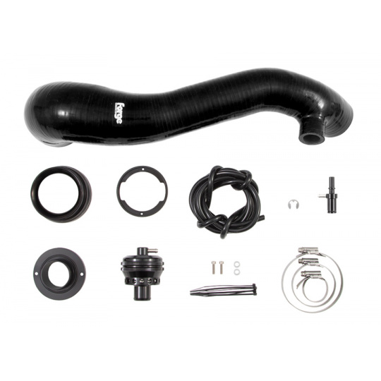 Forge Motorsport BOV ventil pro Škoda Octavia Mk4 NX 2020-2022, barva hadice: černá, oddechový výstup: ne Forge Motorsport BOV ventil pro Škoda Octavia Mk4 NX 2020-2022, barva hadice: černá, oddechový výstup: ne