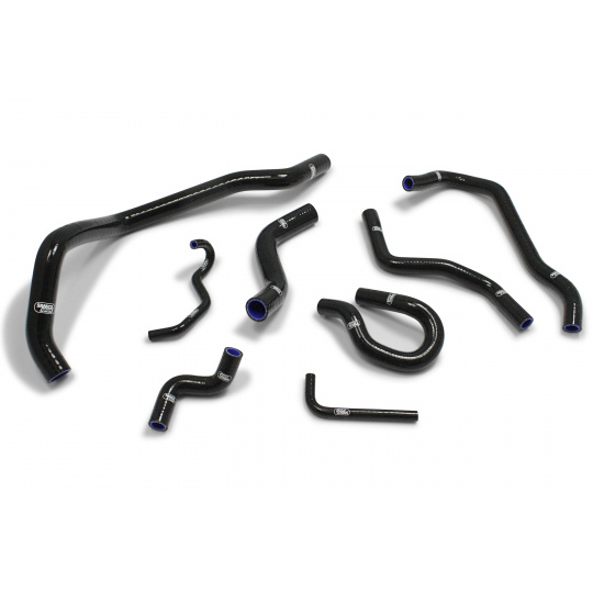 Samco Sport 8-dílná sada silikonových hadic pro vedení chladicí kapaliny pro Honda Civic 1996 - EX Coupé EJ6/EJ7/EJ8, barva: modrá