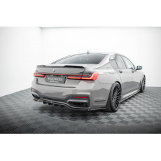 Maxton Design spoiler pod zadní nárazník s žebrováním v.2 pro BMW řada 7 G11 Facelift M-Pack, černý lesklý plast ABS Maxton Design spoiler pod zadní nárazník s žebrováním v.2 pro BMW řada 7 G11 Facelift M-Pack, černý lesklý plast ABS