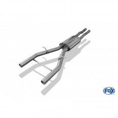 Fox Sportauspuff přední díl s tlumičem pro Jaguar XF CC9 s motorem 4.2 Fox Sportauspuff přední díl s tlumičem pro Jaguar XF CC9 s motorem 4.2