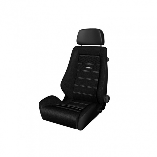 Sportovní sedačka RECARO Classic LX, černá kůže/corduroy