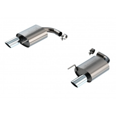 Borla koncový díl Axle-Back "S-Type" pro Ford Mustang GT 5,0l V8, automat/manual, RWD, 2-dvéř., Coupe/Cabrio, bez Active Exhaust, r.v. 2024-, typ koncovek: chromové