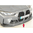 Rieger lipa pod přední nárazník pro BMW řada 3 G81 M3 touring, 07/22-, plast ABS bez povrchové úpravy