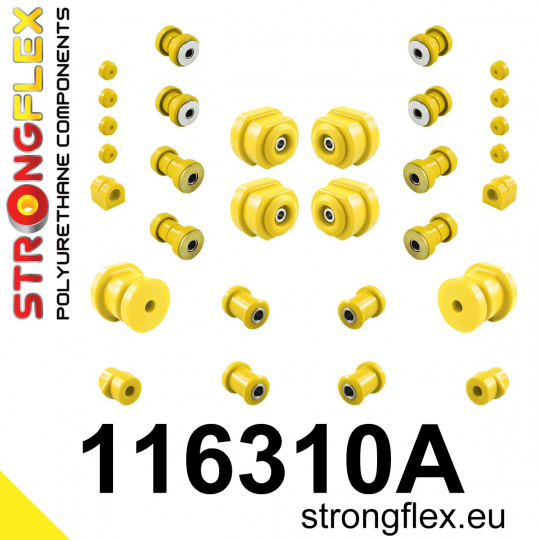 116310A: Full suspension polyurethane bush kit SPORT 116310A: Full suspension polyurethane bush kit SPORT