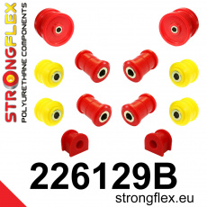226129B: Strongflex Sada silentbloků zadního zavěšení 226129B: Strongflex Sada silentbloků zadního zavěšení