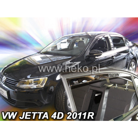 HEKO ofuky oken Volkswagen Jetta VI 4dv (2011-2019) přední + zadní