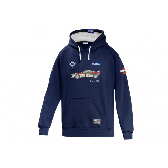 Sparco mikina s kapucí Martini Racing Lancia 037, velikost: XXXL