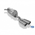 Fox Sportauspuff koncový tlumič výfuku s koncovkou 2x76 Typ 16 pro Seat Ibiza 6J ST 2010- s motorem 1.0, 1.2, 1.2 TDI, 1.4, 1.6 TDI, 1.9 TDI