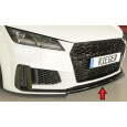 Rieger lipa pod přední nárazník pro Audi TT 8J-FV, 8S kupé, roadster po faceliftu, 09/18-, plast ABS bez povrchové úpravy