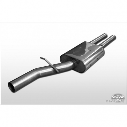 Fox Sportauspuff středový tlumič výfuku pro BMW řada 7 E65 s motorem 3.6, 4.4