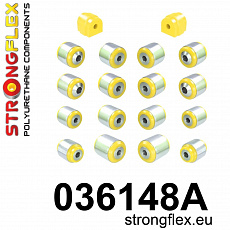 036148A: Rear suspension bush kit SPORT