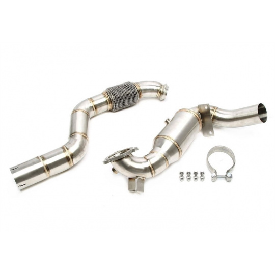 TA Technix downpipe Mercedes CLA sedan / CLA Shooting Brake 220/250 (C117/X117, 2013-2019)