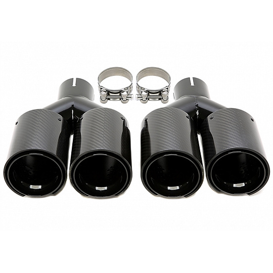 TA Technix koncovky pro BMW 6 650i (F12 / F13, 2010-2018) v provedení černá/černý lesk (karbon) TA Technix koncovky pro BMW 6 650i (F12 / F13, 2010-2018) v provedení černá/černý lesk (karbon)