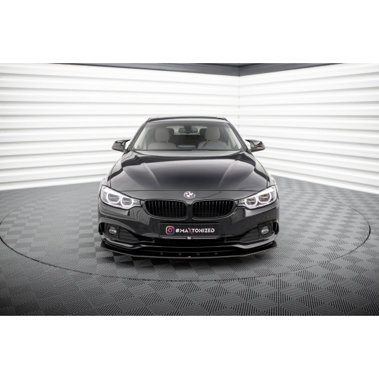 Maxton Design "Street Pro" spoiler pod přední nárazník pro BMW řada 4 F36, plast ABS bez povrchové úpravy