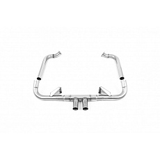 Milltek Sport výfukový systém OPF-Back bez zadního tlumiče výfuku pro Porsche Boxster 718 GTS 2.5T 2016-2022, typ koncovek: GT-100 leštěné