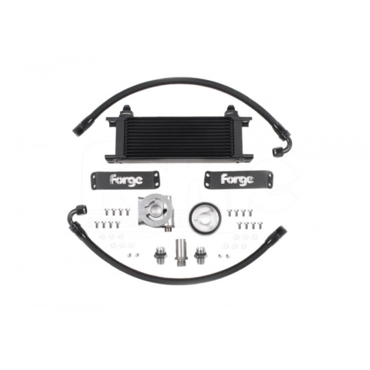 Forge Motorsport olejový chladič pro Volkswagen T5.1 twin turbo, kompletní sada