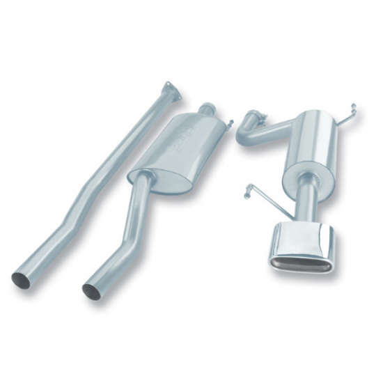 Borla Cat-Back výfukový systém "Touring" pro Honda Ridgeline 3,5l V6 AWD 4-dvéř. CC, r.v. od 06-14