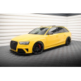 Maxton Design "Street Pro" difuzory pod boční prahy pro Audi RS4 B8, plast ABS bez povrchové úpravy