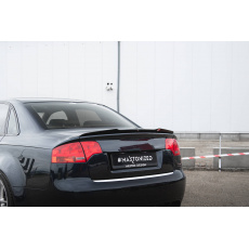 Maxton Design prodloužení spoileru pro Audi RS4 B7, černý lesklý plast ABS, Sedan Maxton Design prodloužení spoileru pro Audi RS4 B7, černý lesklý plast ABS, Sedan