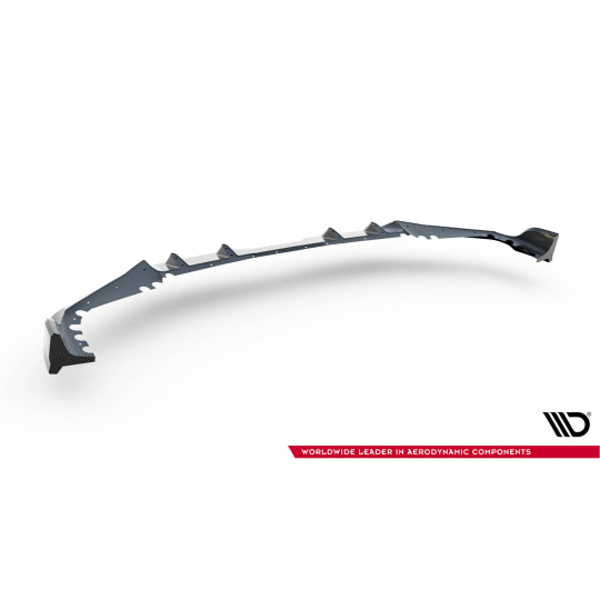 Maxton Design spoiler pod přední nárazník pro BMW X5 M F95 Facelift, materiál pravý karbon