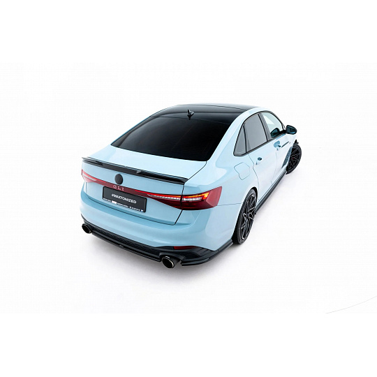 Maxton Design prodloužení spoileru 3d pro Volkswagen Jetta GLI Mk7 Facelift 2, černý lesklý plast ABS Maxton Design prodloužení spoileru 3d pro Volkswagen Jetta GLI Mk7 Facelift 2, černý lesklý plast ABS