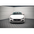 Maxton Design spoiler pod přední nárazník pro Maserati Ghibli Mk3, černý lesklý plast ABS