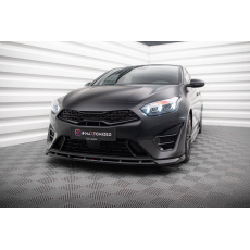 Maxton Design spoiler pod přední nárazník ver.2 pro Kia Proceed Mk1 Facelift GT, černý lesklý plast ABS Maxton Design spoiler pod přední nárazník ver.2 pro Kia Proceed Mk1 Facelift GT, černý lesklý plast ABS