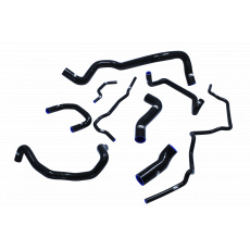 Samco Sport 9-dílná sada silikonových hadic pro vedení chladicí kapaliny pro Volkswagen Golf Mk4 1.8T AEB, barva: modrá