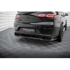 Maxton Design středový spoiler pod zadní nárazník s žebrováním pro Mercedes GLC Coupe/C253 Facelift /63 AMG, černý lesklý plast ABS Maxton Design středový spoiler pod zadní nárazník s žebrováním pro Mercedes GLC Coupe/C253 Facelift /63 AMG, černý lesklý plast ABS