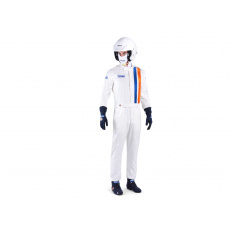 Sparco replika závodní kombinézy Gulf, s homologací FIA, barva: bílá, velikost: 66 (XXL) Sparco replika závodní kombinézy Gulf, s homologací FIA, barva: bílá, velikost: 66 (XXL)