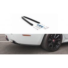 Maxton Design boční difuzory pod zadní nárazník pro Jaguar XJ X351, Carbon-Look
