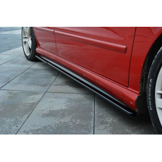 Maxton Design difuzory pod boční prahy pro Seat Leon Cupra Mk1, černý lesklý plast ABS